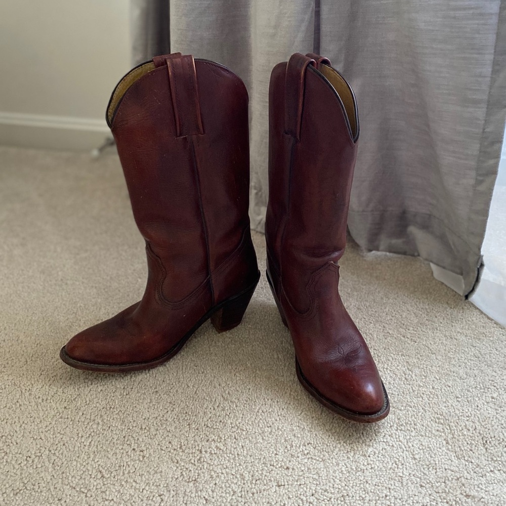 Frye cowboy boots